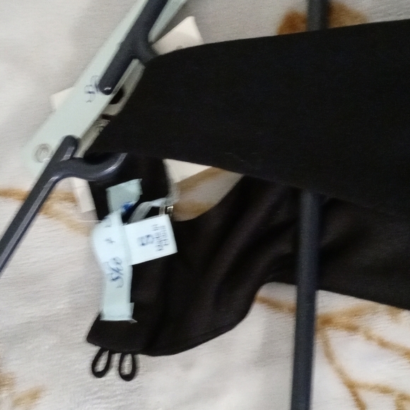 Black Romper VNeck Size Small Concert Festival - Picture 5 of 5